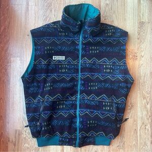 Vintage 90s Columbia Mens Medium Vest